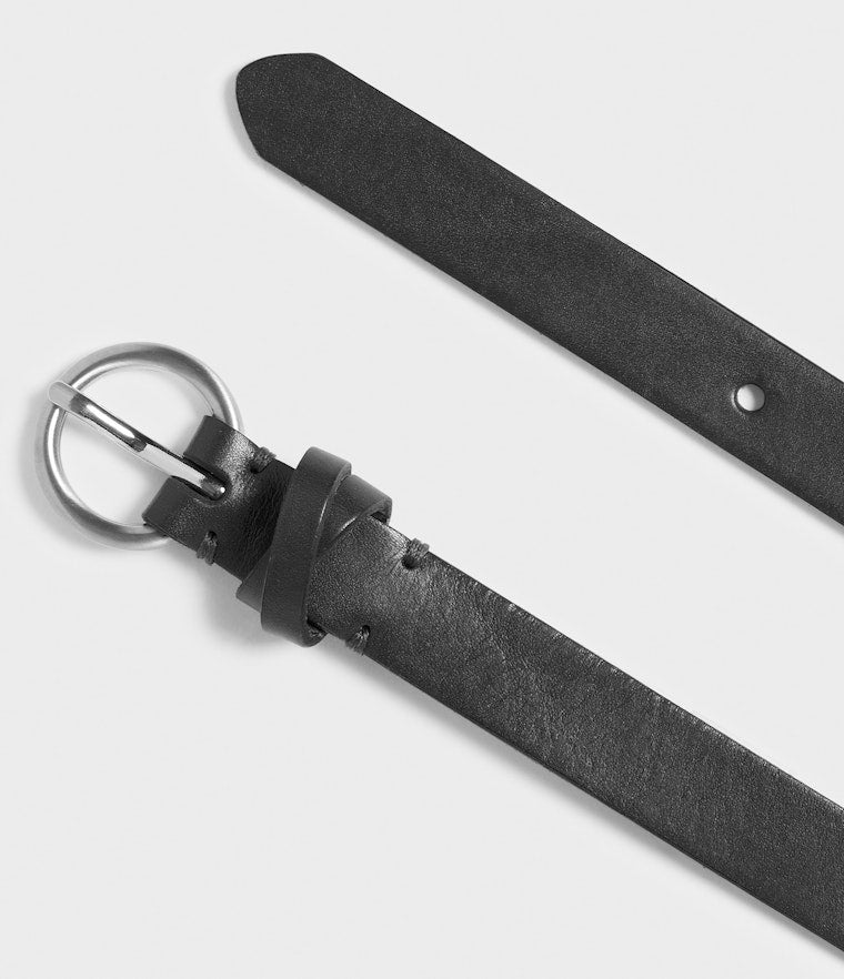 Saddler Esbjerg Läderbälte - Svart - 80