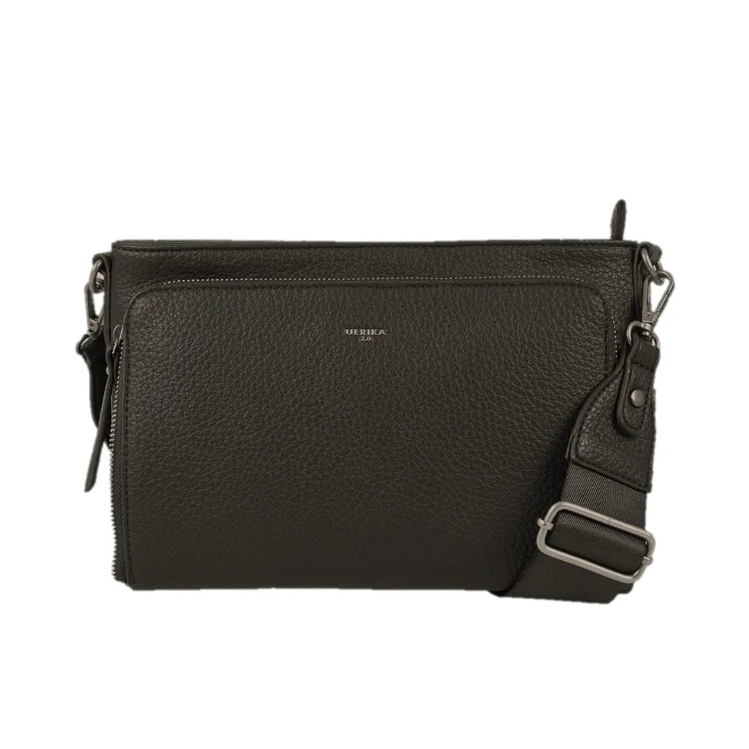 Ulrika Design Recycled PU 2.0 Axelremsväska - Svart - Axelremsväska