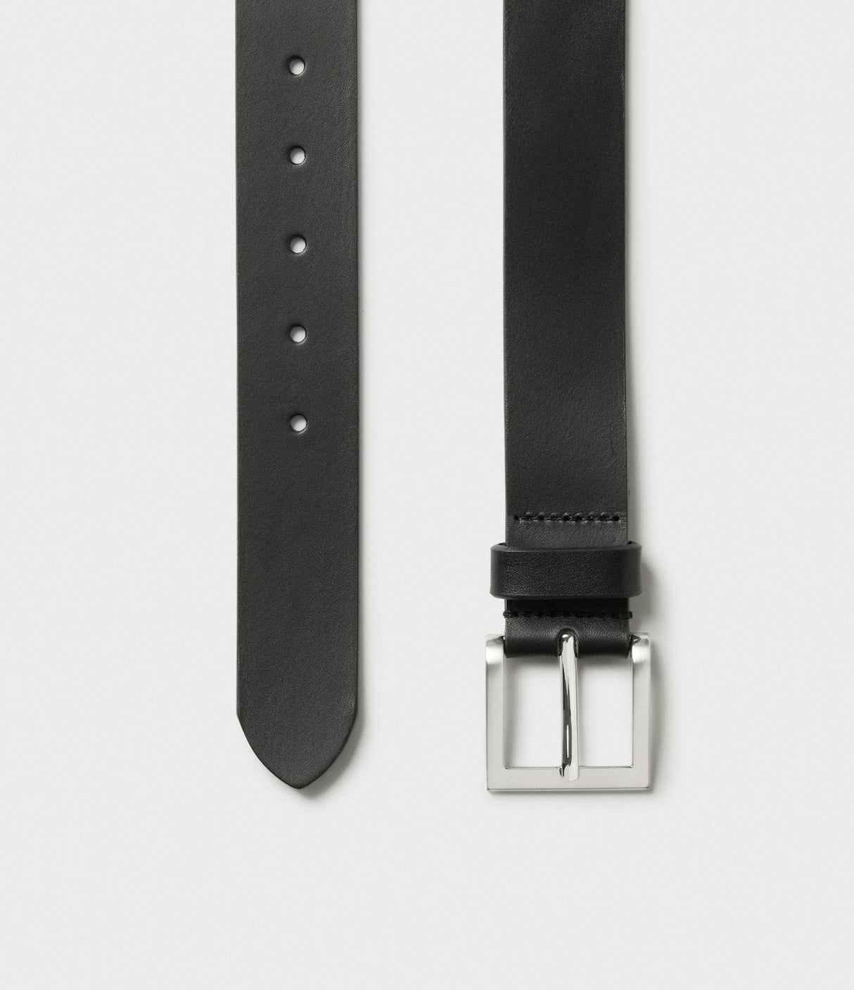 Saddler Bogense Läderbälte - Svart - 85