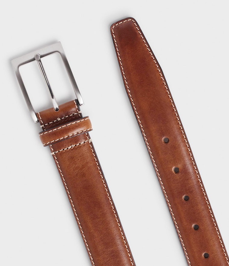 Saddler Odense Läderbälte - Brun - 85