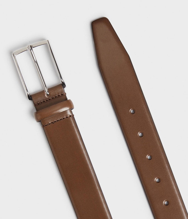 Saddler Cederlund Läderbälte - Brun - 85