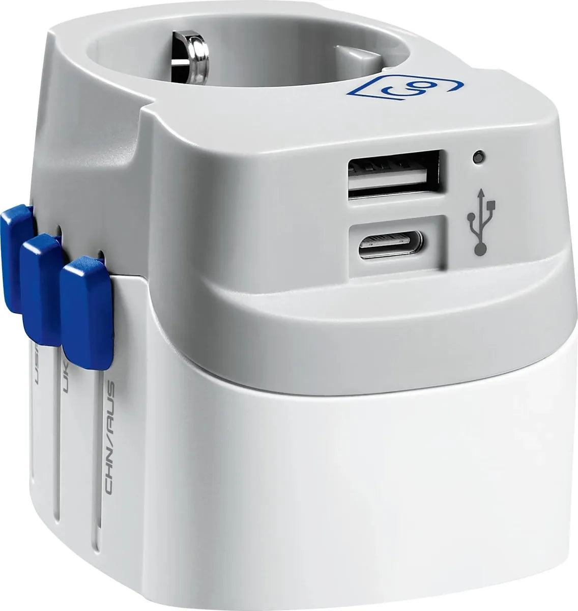 Go Travel - Worldwide USB-A & C Reseadapter