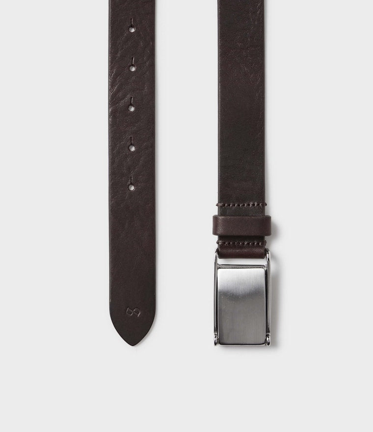 Saddler Cali läderbälte - Mörkbrun - 85