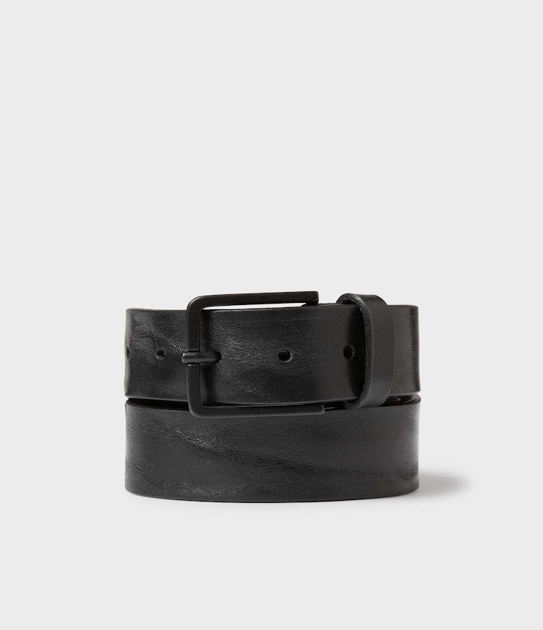 Saddler Montevideo Läderbälte - Svart - 80