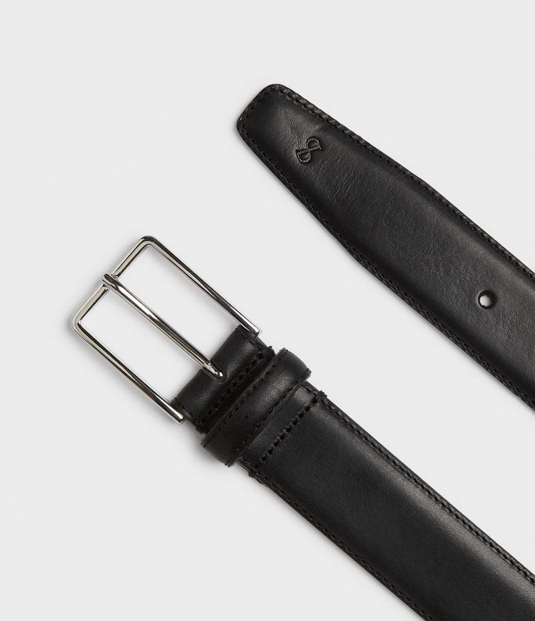 Saddler Dosso Läderbälte - Svart - 85