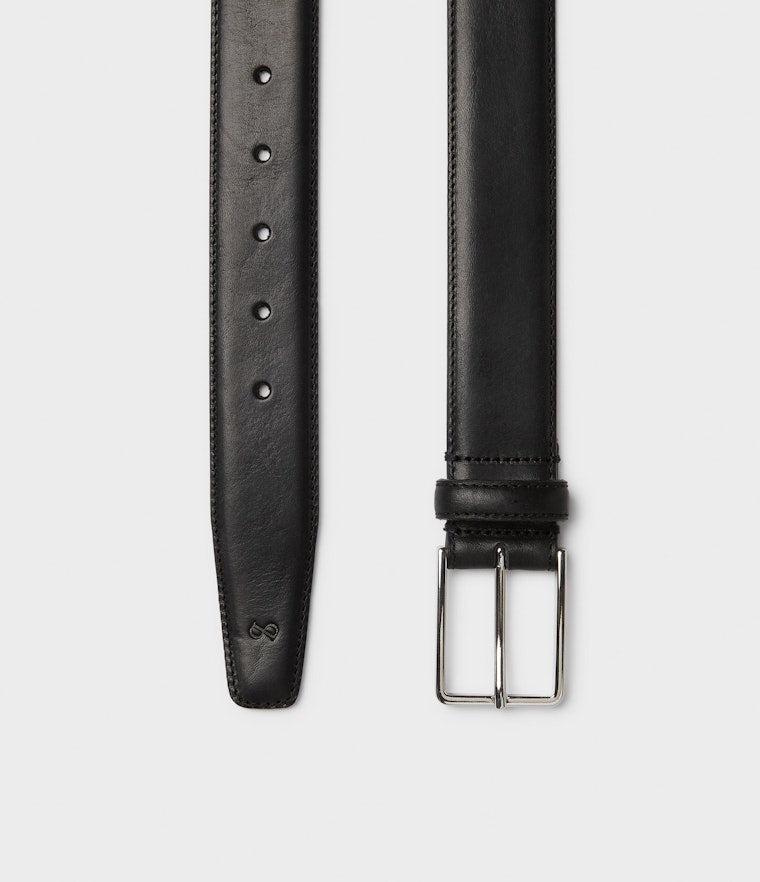 Saddler Dosso Läderbälte - Svart - 85