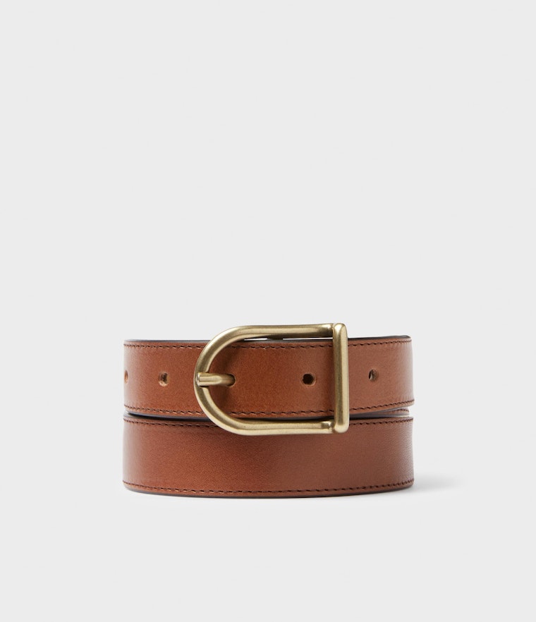 Saddler Lucia Läderbälte - Brun - 80