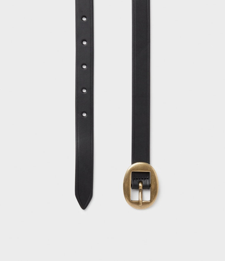Saddler Bolsena Läderbälte - Svart - 80