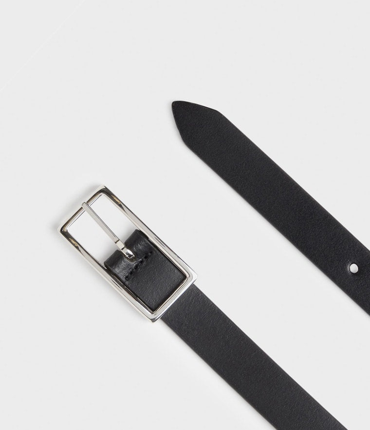 Saddler Averno Vändbart Läderbälte - Svart/Brun - 80