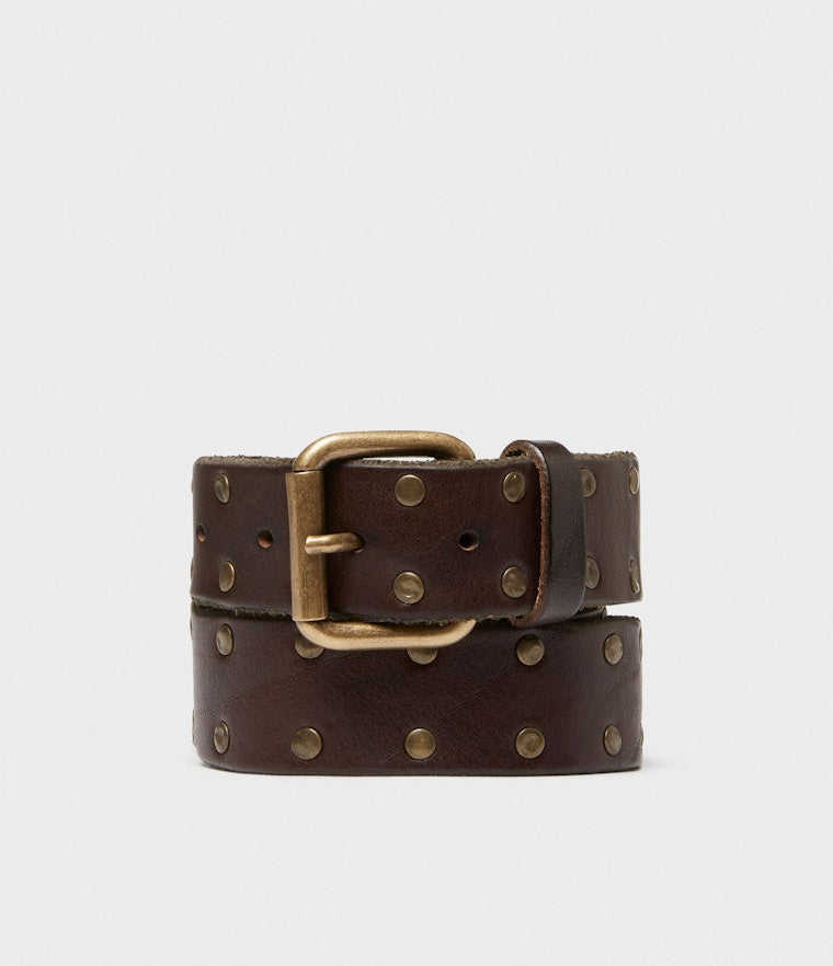 Saddler Malen Läderbälte - Mörkbrun - 85