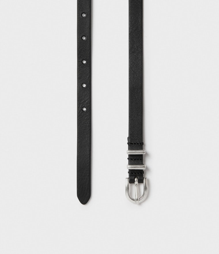 Saddler Kilen Läderbälte - Svart - 80