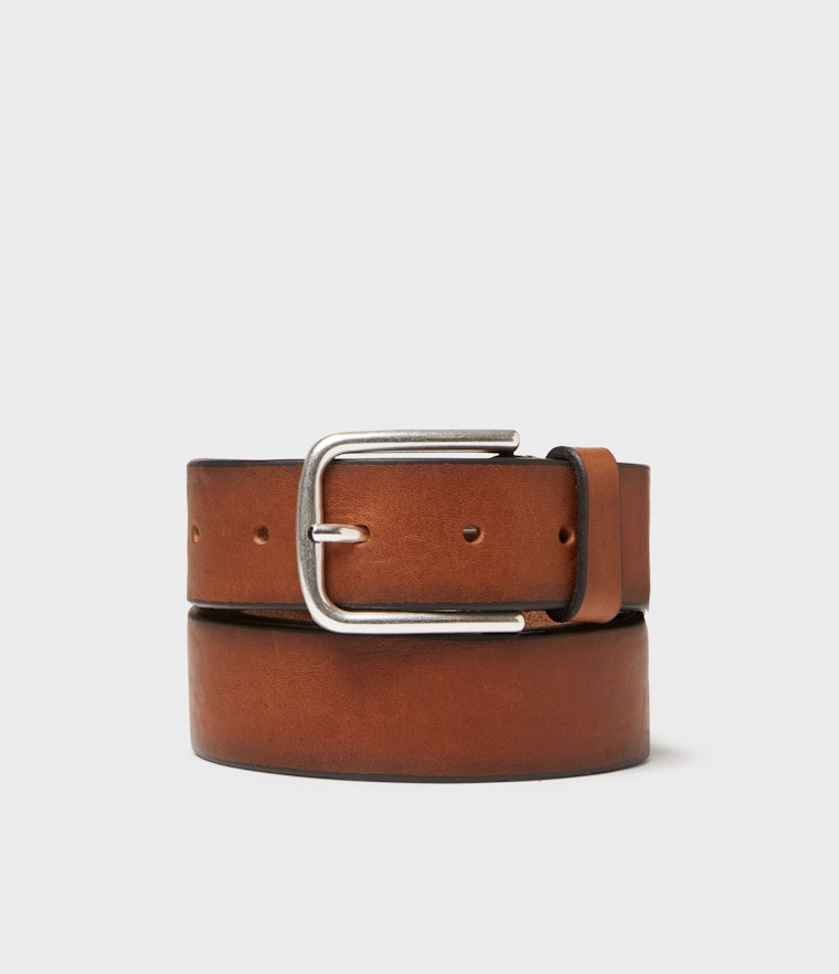Saddler Bergviken Läderbälte - Brun - 85