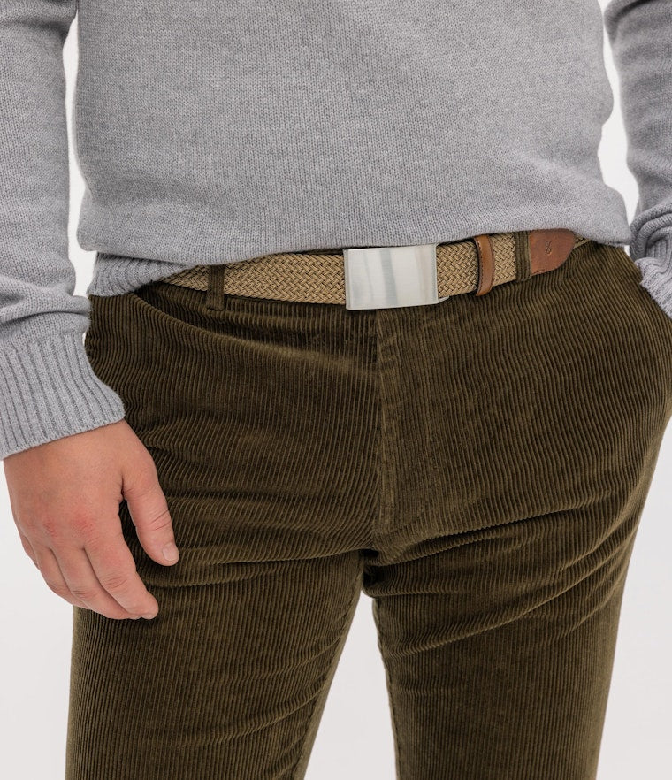 Saddler Bolmen Textilbälte - Brun - 85