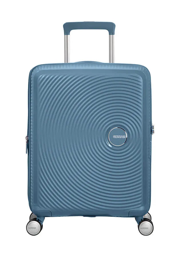 American Tourister Soundbox 55cm - Kabinväska Expanderbar Stone Blue