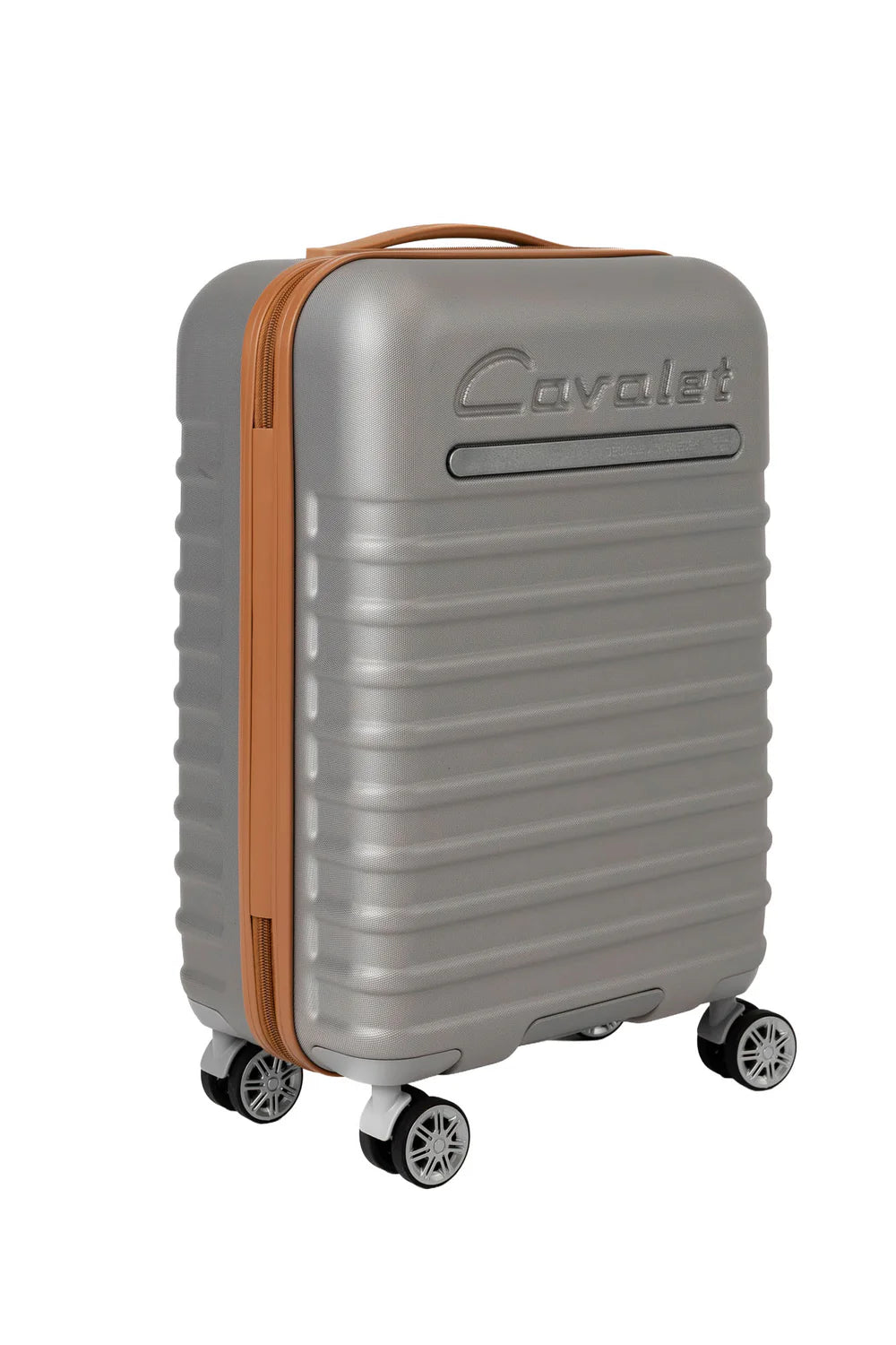 Cavalet Pasadena 54cm - Cabin Suitcase Silver/Tan