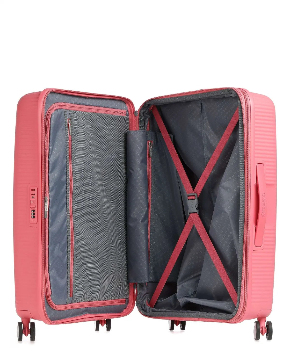 American Tourister Soundbox 67cm - Medium Expandable Sun Kissed Coral