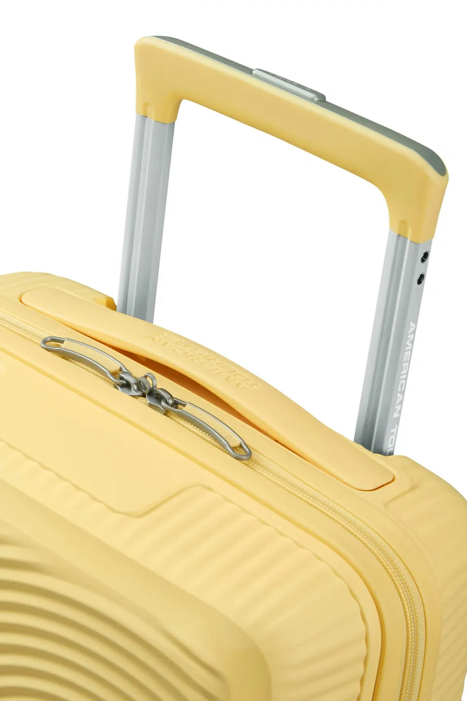 American Tourister Soundbox Mini - Kabinväska Pastel Yellow