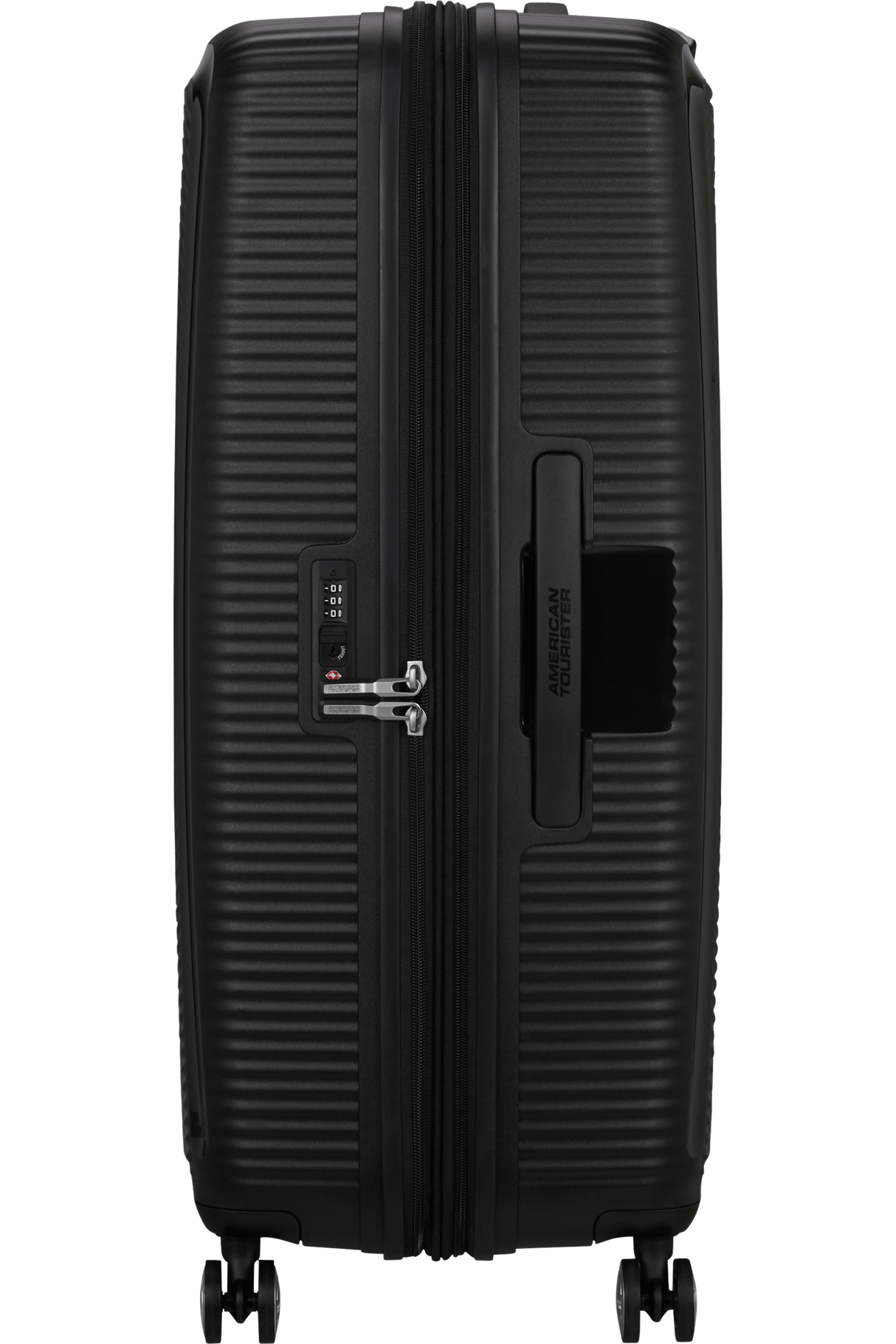 American Tourister Soundbox 80 cm - Extra stor expanderbar Bass Black