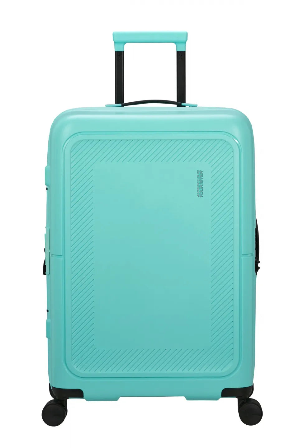 American Tourister Dashpop 67cm - Mellanstor Expanderbar Aqua Sky