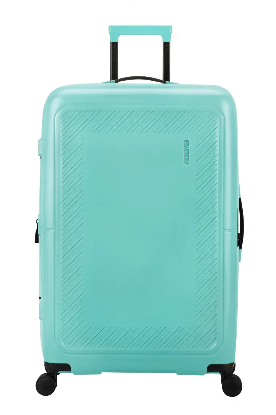 American Tourister Dashpop 77cm - Stor Expanderbar Aqua Sky