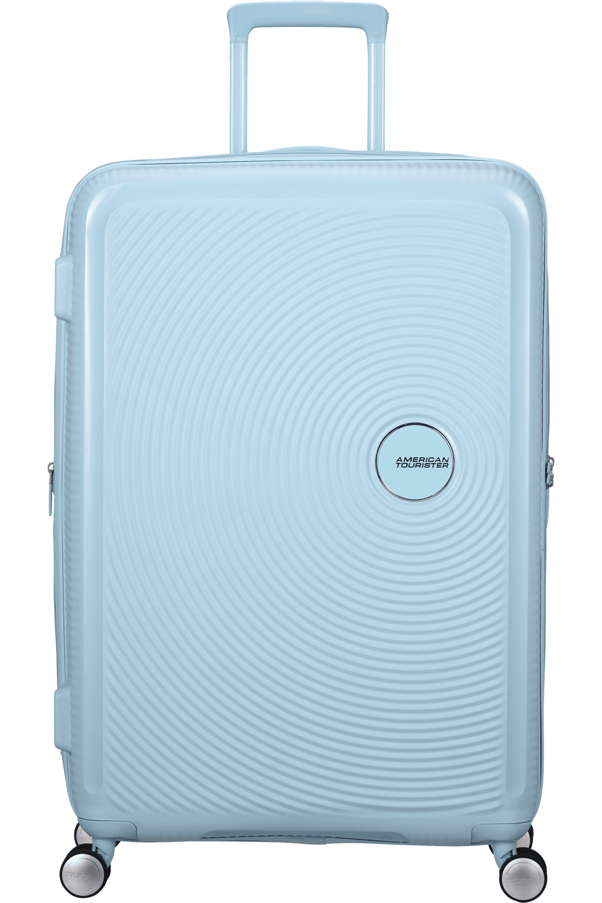 American Tourister Soundbox 77cm - Stor Expanderbar Pastel Blue