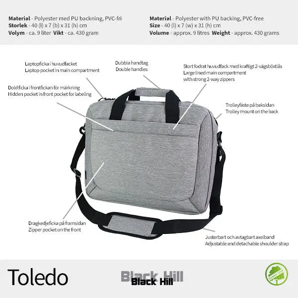 Blackhill Toledo Datorväska