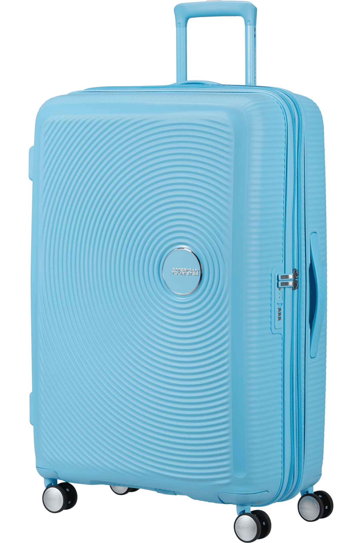 American Tourister Soundbox 77cm - Stor Expanderbar Blueberry Fizz