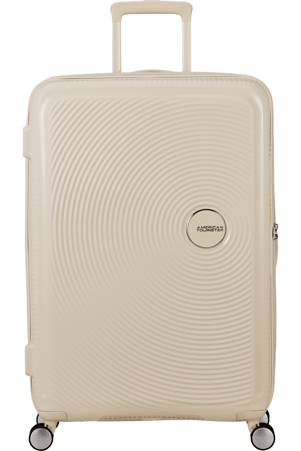 American Tourister Soundbox 77cm - Stor Expanderbar Coconut Sand