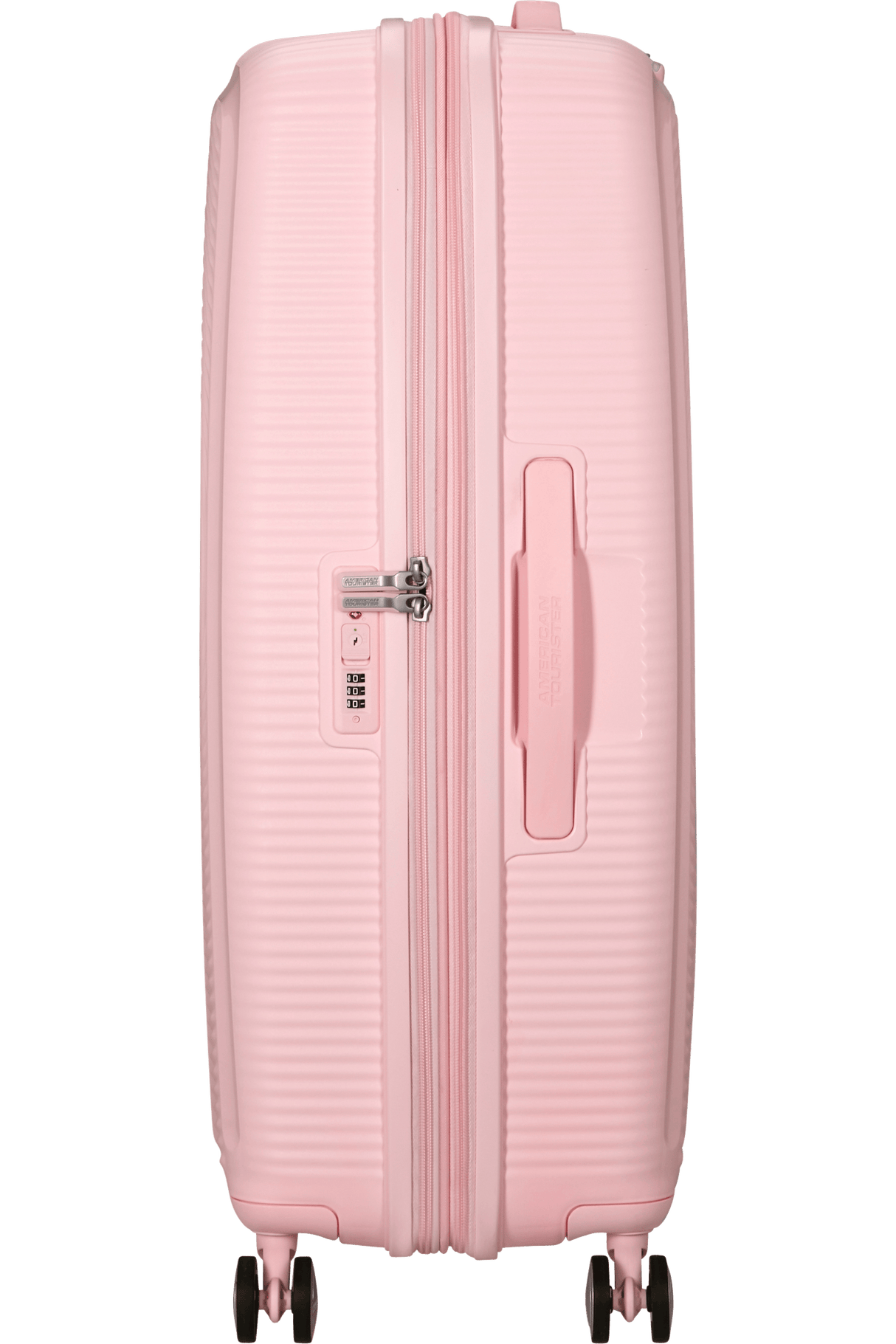 American Tourister Soundbox 77cm - Stor Expanderbar Pastel Pink