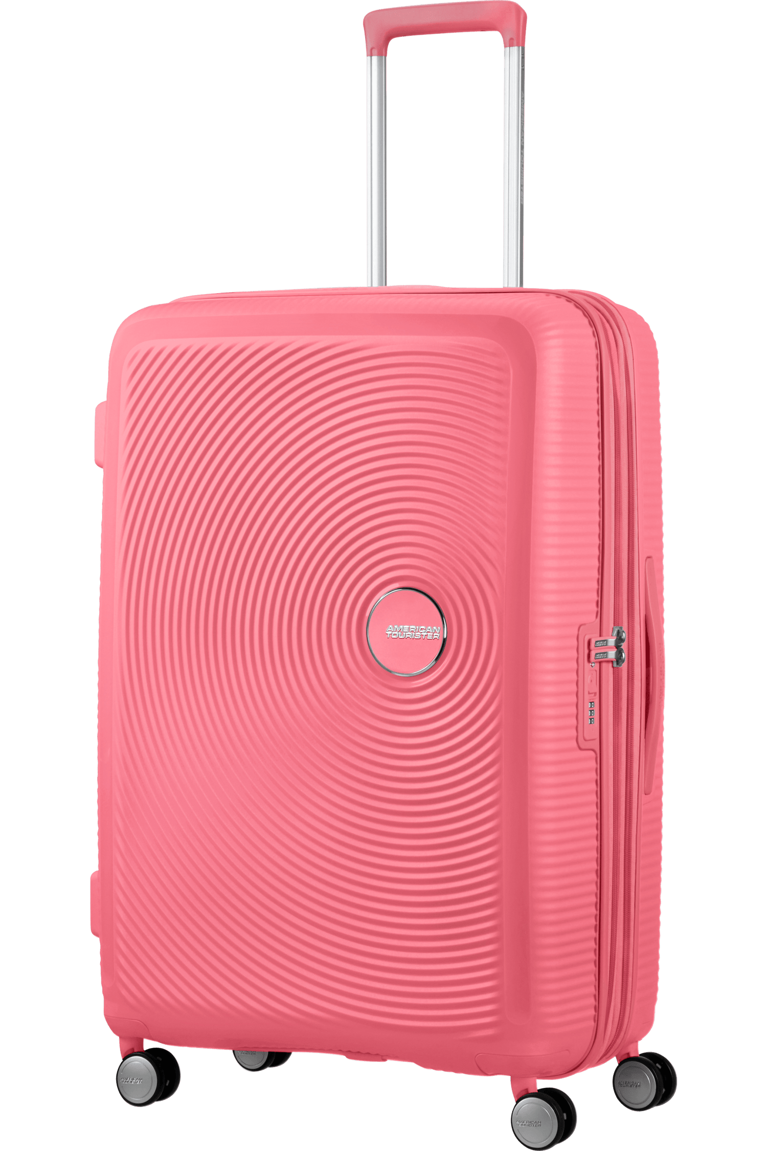 American Tourister Soundbox 77cm - Stor Expanderbar Sun Kissed Coral