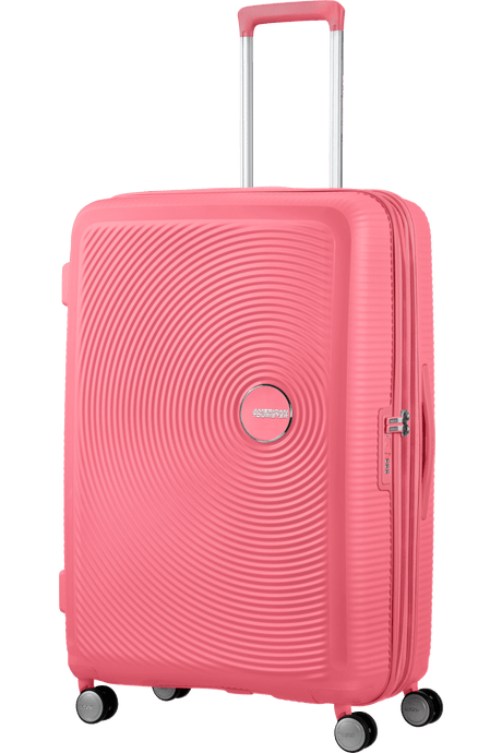 American Tourister Soundbox 77cm - Stor Expanderbar Sun Kissed Coral