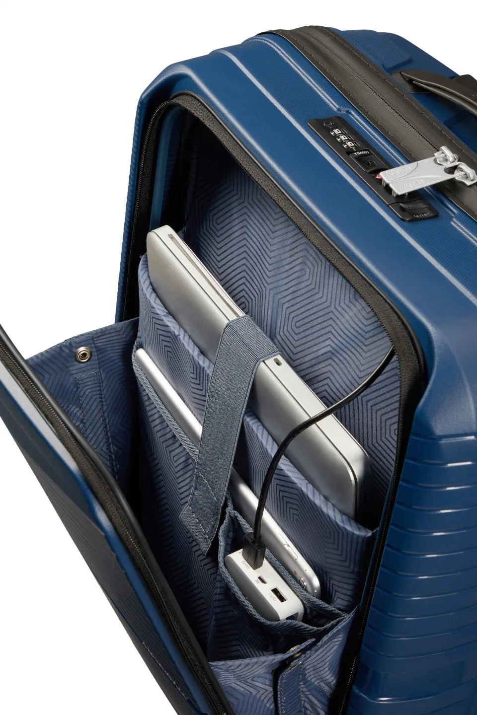American Tourister Airconic 55 cm - Kabinväska Frontloader Midnight Navy