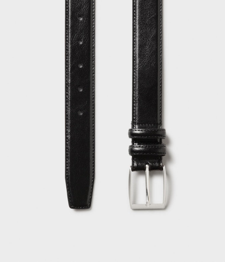 Saddler Roskilde Läderbälte - Svart - 85