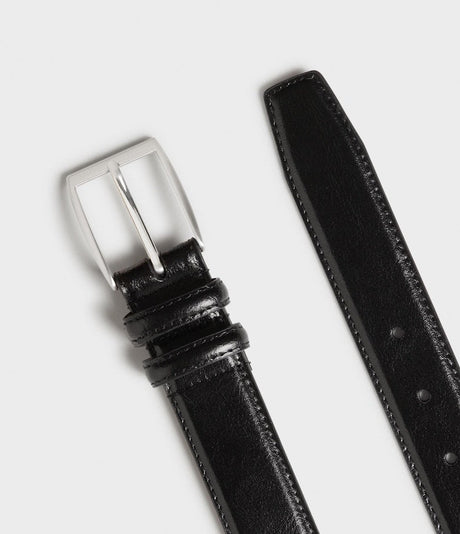 Saddler Roskilde Läderbälte - Svart - 85