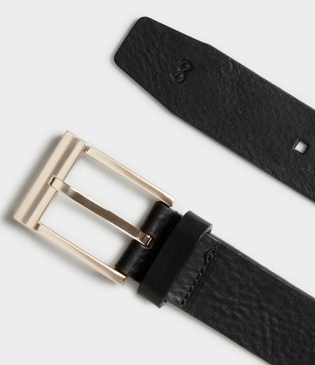 Saddler Ebeltoft Läderbälte - Svart - 85