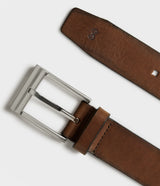 Saddler Ebeltoft Läderbälte - Brun - 85