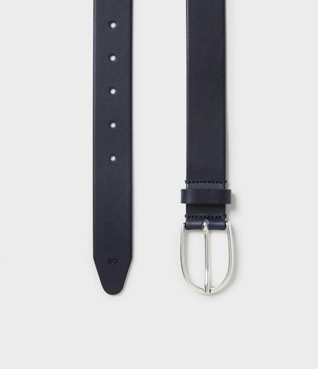 Saddler Harlow Läderbälte - Marinblå - 80