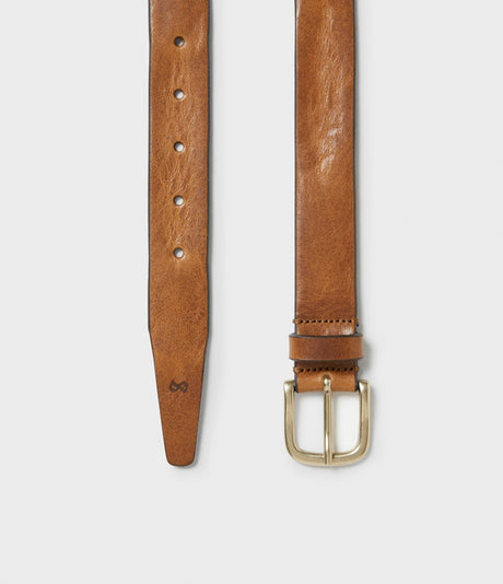 Saddler Epping Läderbälte - Ljusbrun - 80