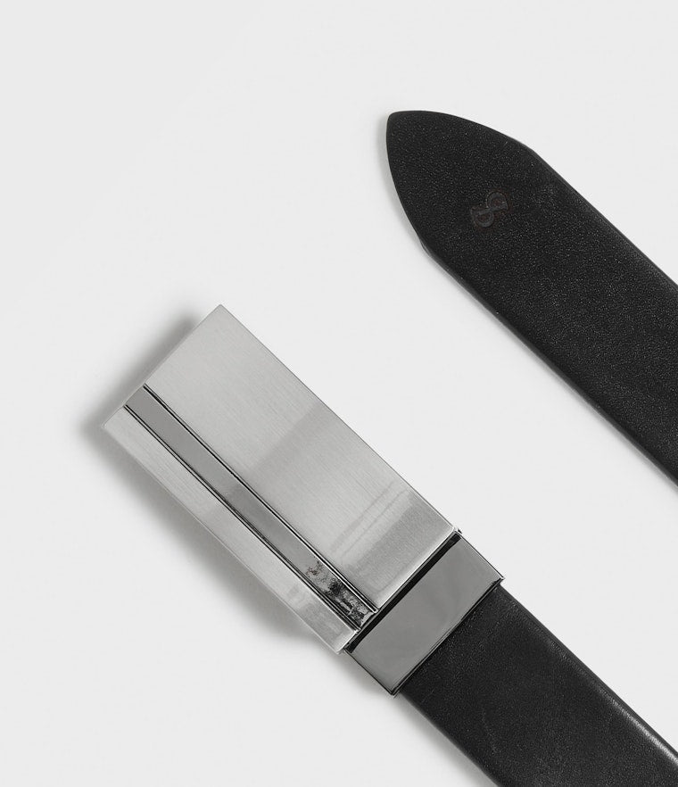 Saddler Thisted Läderbälte - Svart - 85