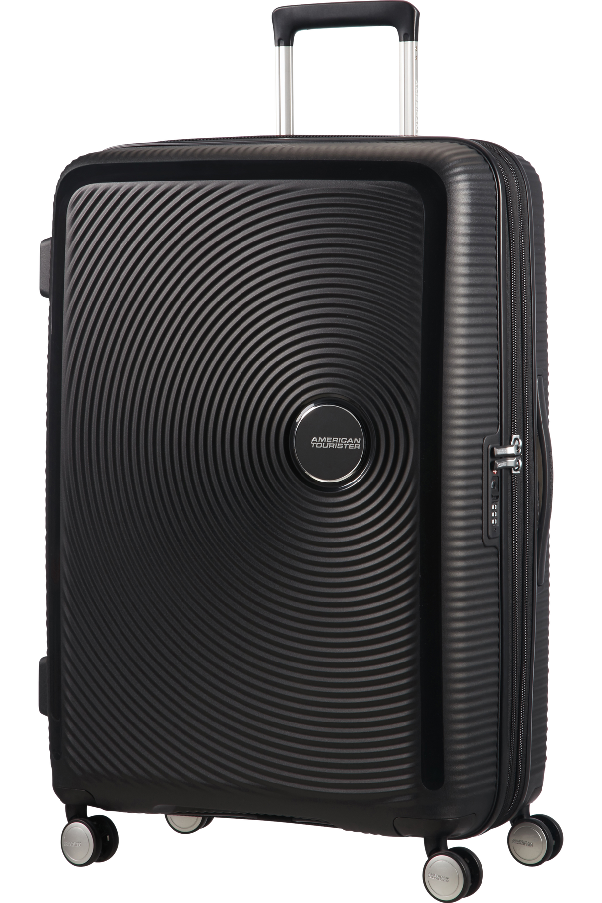 American Tourister Soundbox 77cm - Stor Expanderbar Bass Black