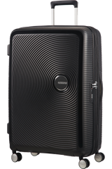 American Tourister Soundbox 77cm - Stor Expanderbar Bass Black