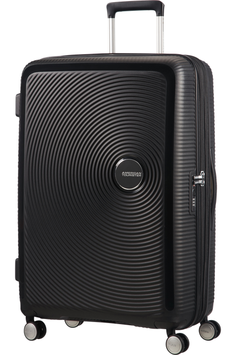 American Tourister Soundbox 77cm - Stor Expanderbar Bass Black