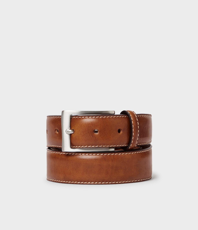 Saddler Odense Läderbälte - Brun - 85