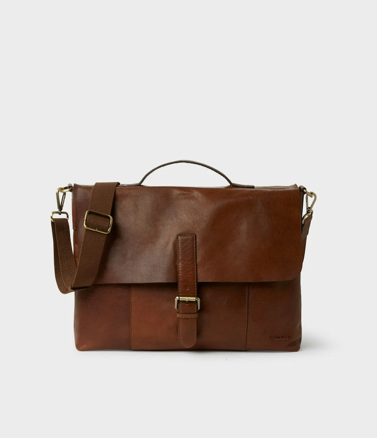 Saddler Ålesund Datorväska 14" - Brun