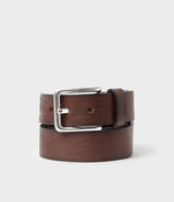 Saddler Ribe Läderbälte - Brun - 85