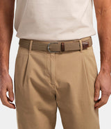 Saddler Ekberg textilbälte - Beige - 85