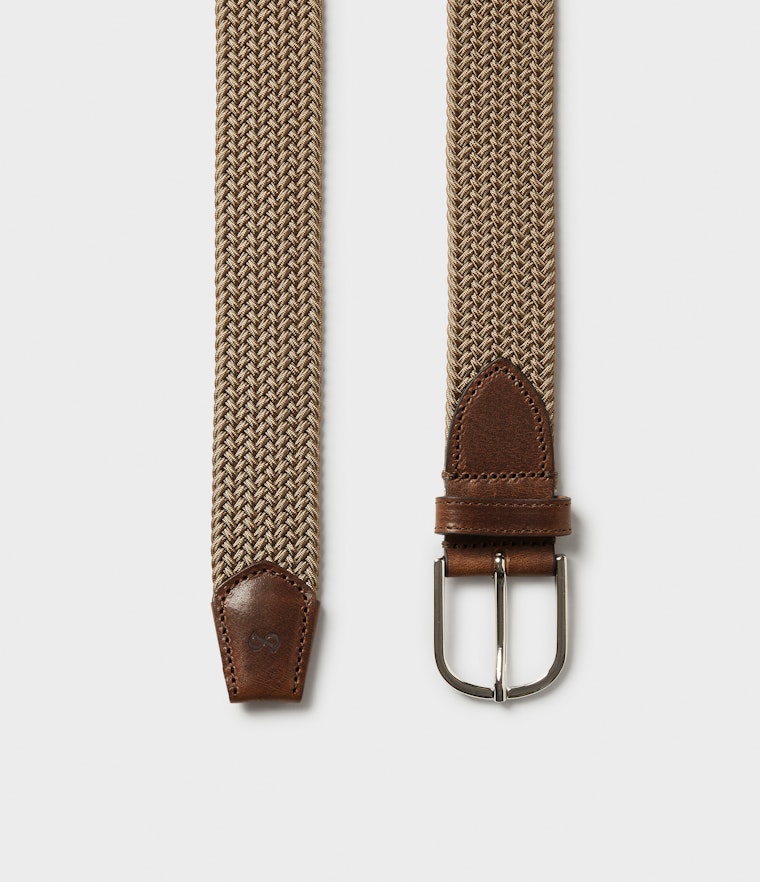 Saddler Ekberg textilbälte - Beige - 85