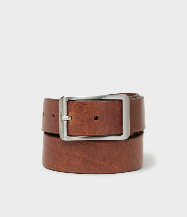 Saddler Holloway Läderbälte - Brun - 80