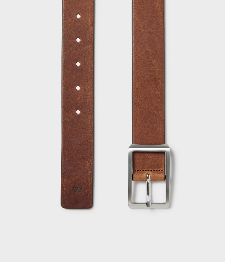 Saddler Holloway Läderbälte - Brun - 80