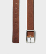 Saddler Holloway Läderbälte - Brun - 80